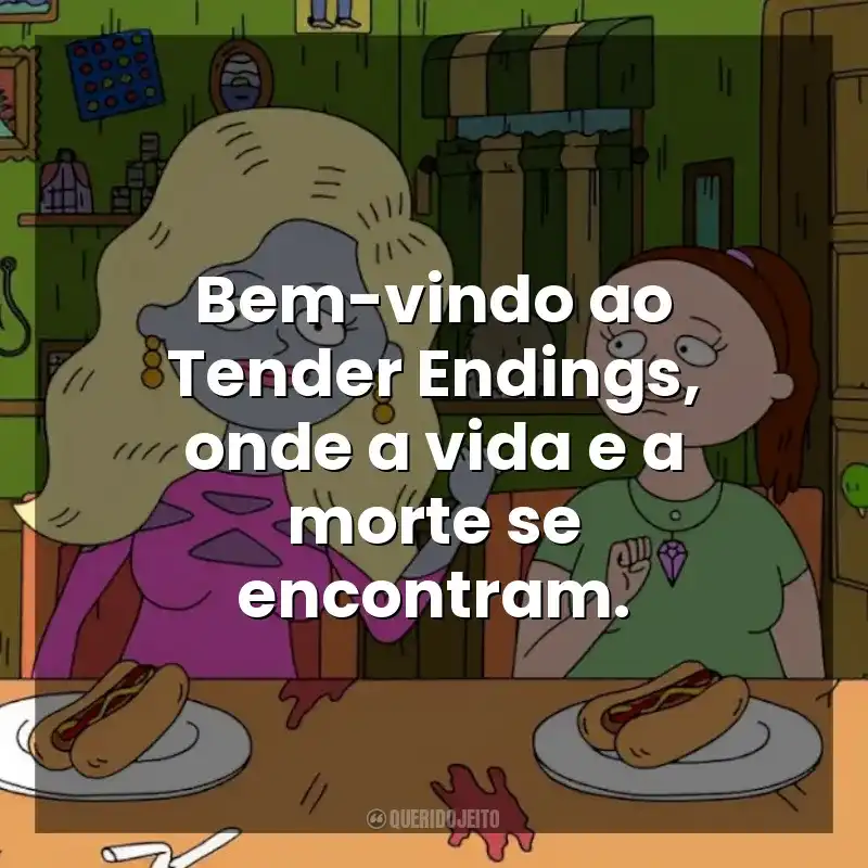 Bem-vindo ao Tender Endings, onde a vida e a morte se encontram. Teenage Euthanasia (Série)