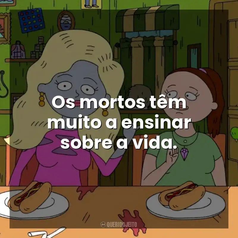Os mortos têm muito a ensinar sobre a vida. Teenage Euthanasia (Série)
