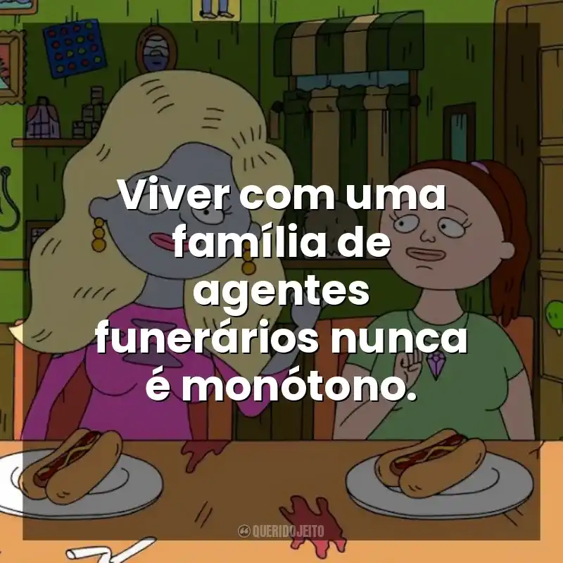 Frases da Série Teenage Euthanasia: Viver com uma família de agentes funerários nunca é monótono.