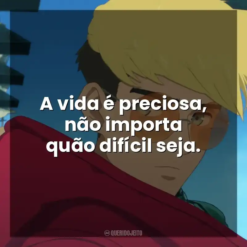 A vida é preciosa, não importa quão difícil seja. Trigun Stampede (Série)