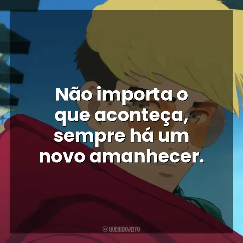 Não importa o que aconteça, sempre há um novo amanhecer. Trigun Stampede (Série)