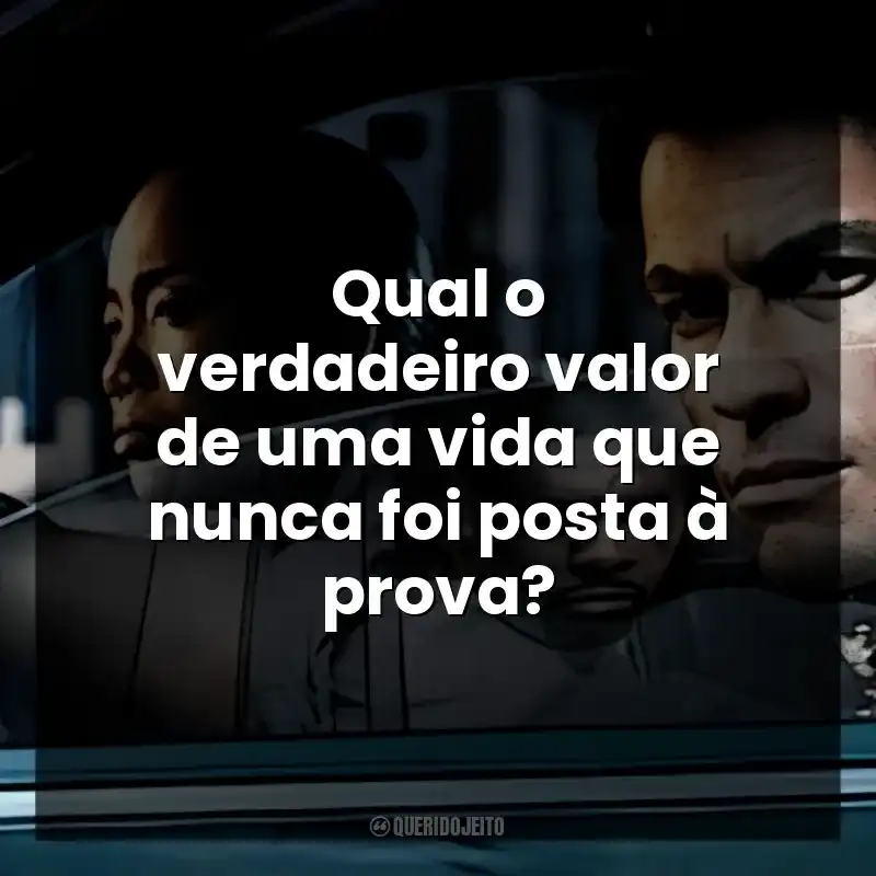 Qual o verdadeiro valor de uma vida que nunca foi posta à prova? A Escuta (Série)