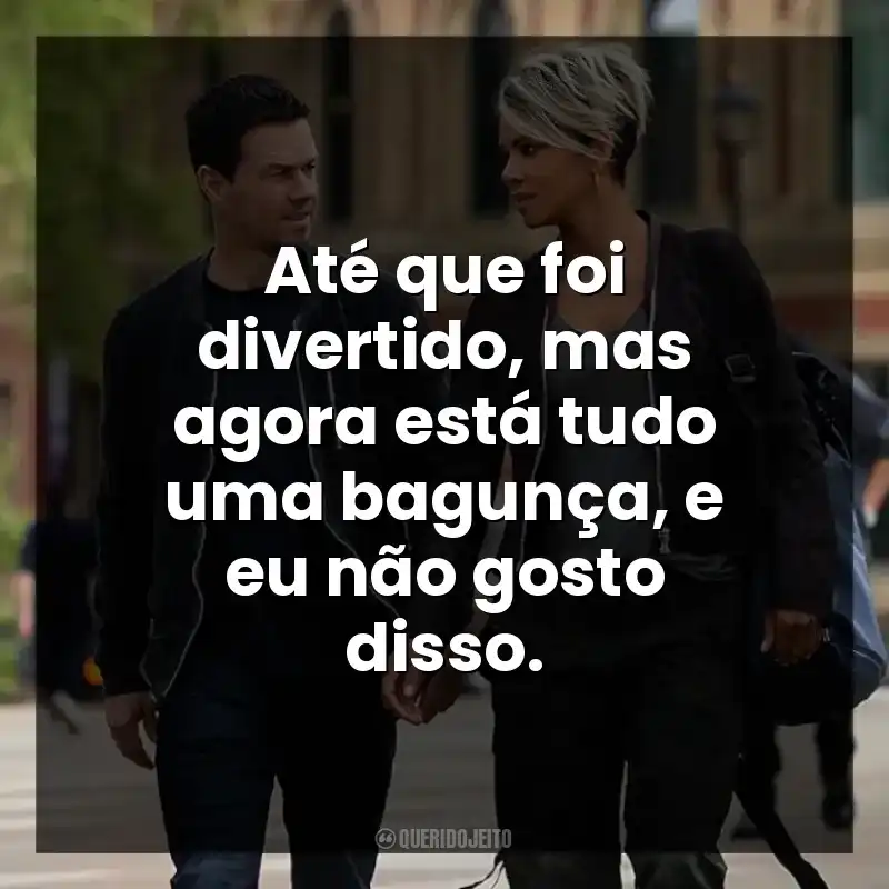 Até que foi divertido, mas agora está tudo uma bagunça, e eu não gosto disso.