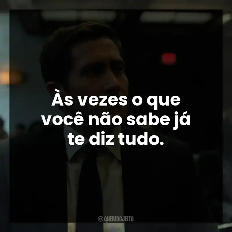 Às vezes o que você não sabe já te diz tudo. Acima de Qualquer Suspeita (Série)