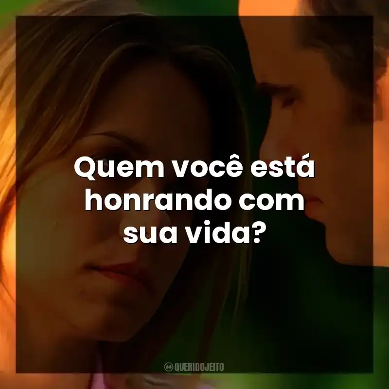 Quem você está honrando com sua vida? Desafiando Gigantes (Filme)