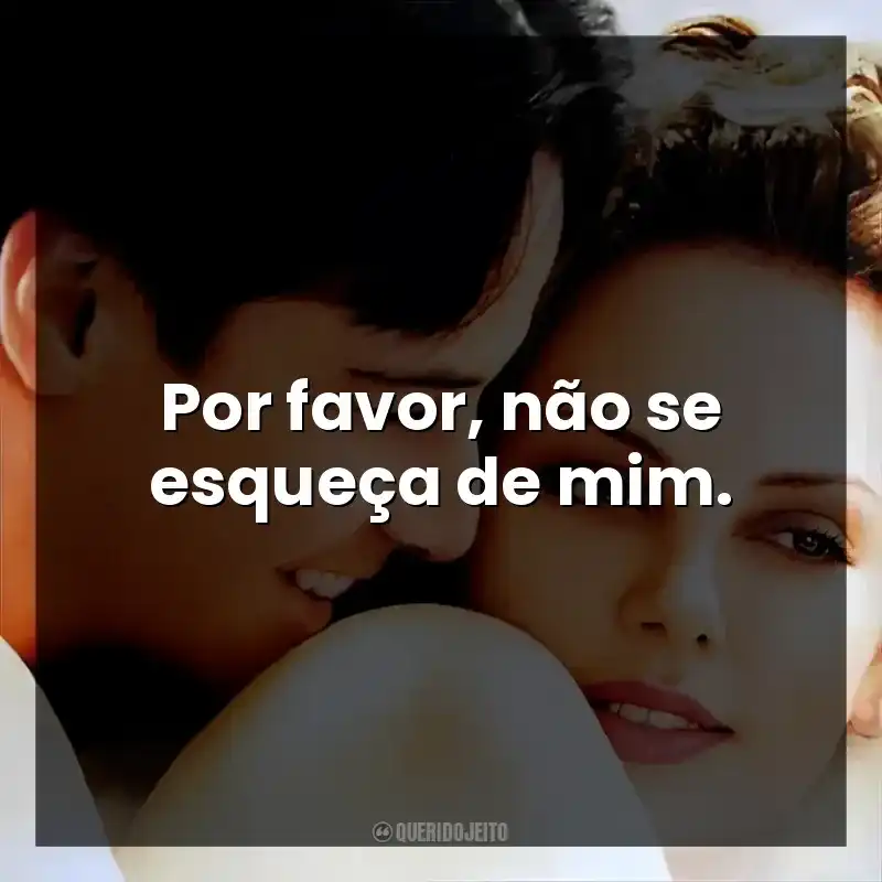 Por favor, não se esqueça de mim. Doce Novembro (Filme)