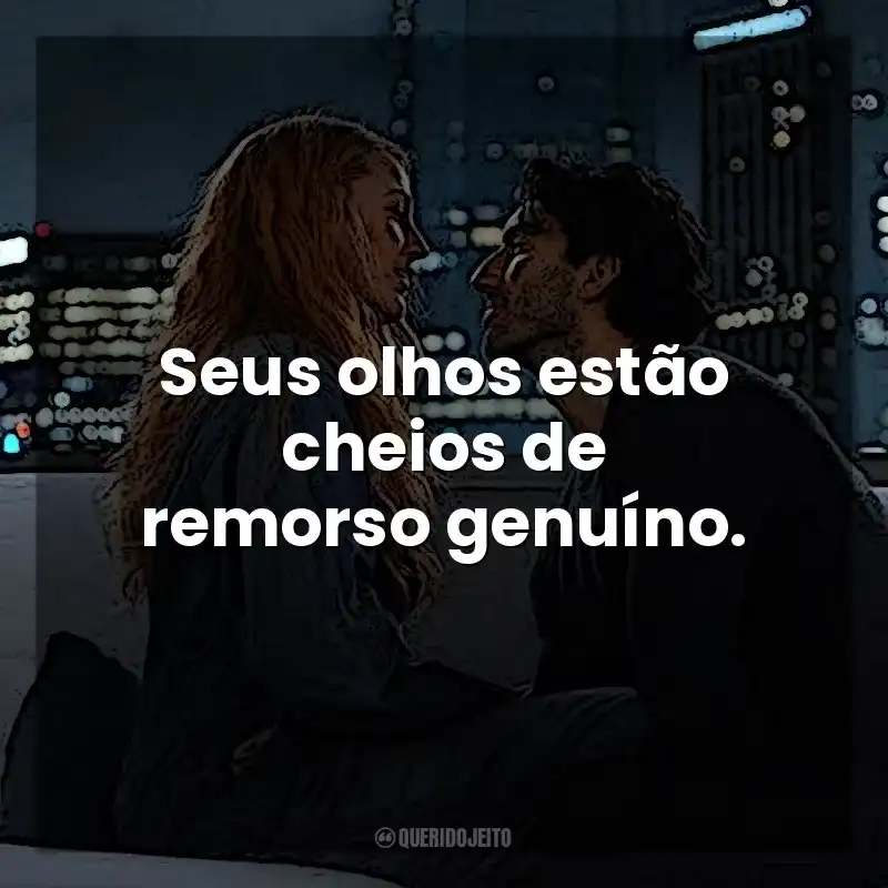 Seus olhos estão cheios de remorso genuíno. É Assim que Acaba (Filme)