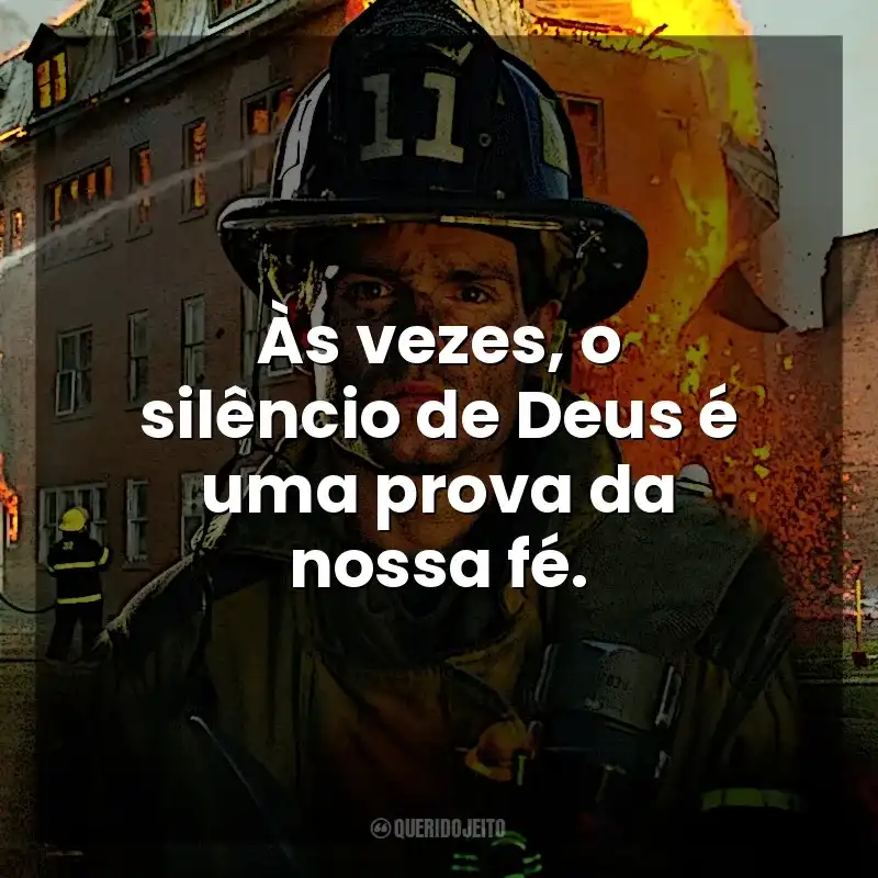 Às vezes, o silêncio de Deus é uma prova da nossa fé. Faith Under Fire (Filme)