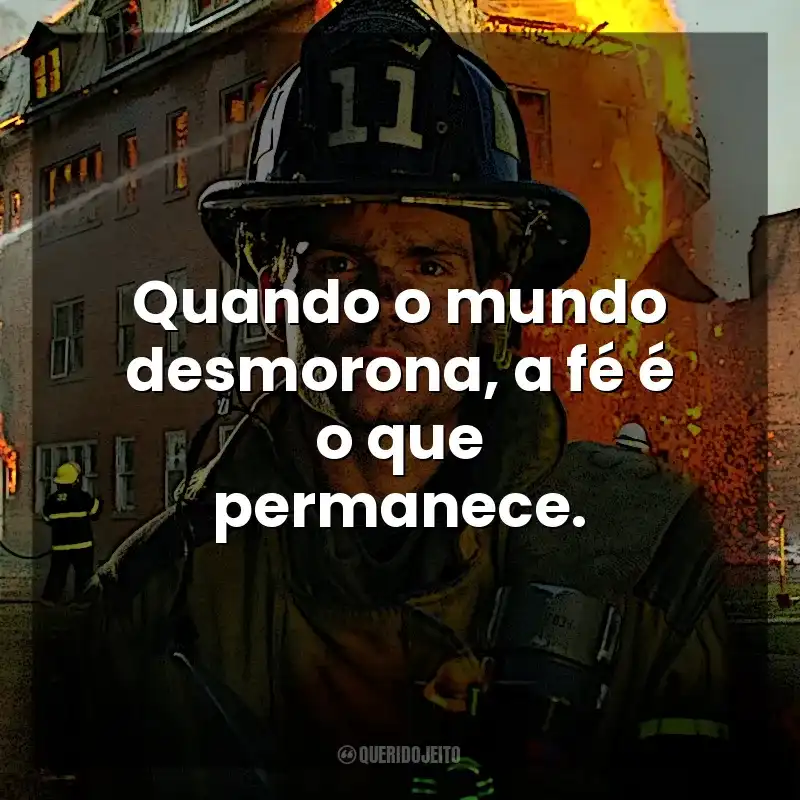 Quando o mundo desmorona, a fé é o que permanece. Faith Under Fire (Filme)