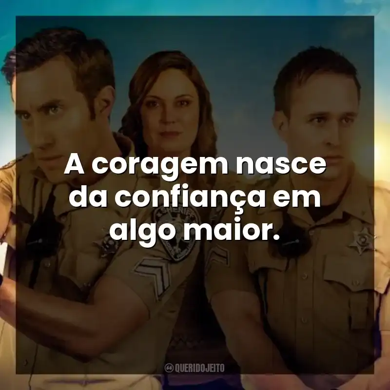 A coragem nasce da confiança em algo maior. Fearless Faith (Filme)