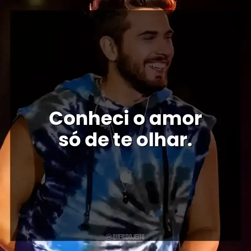 Conheci o amor só de te olhar. Gustavo Mioto