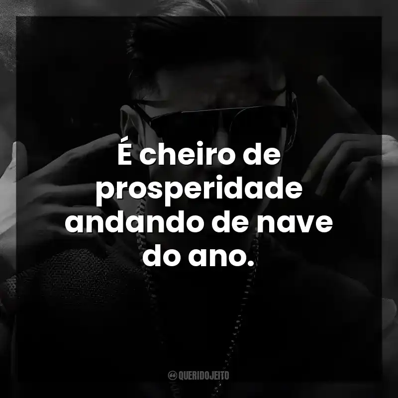 É cheiro de prosperidade andando de nave do ano. Hungria