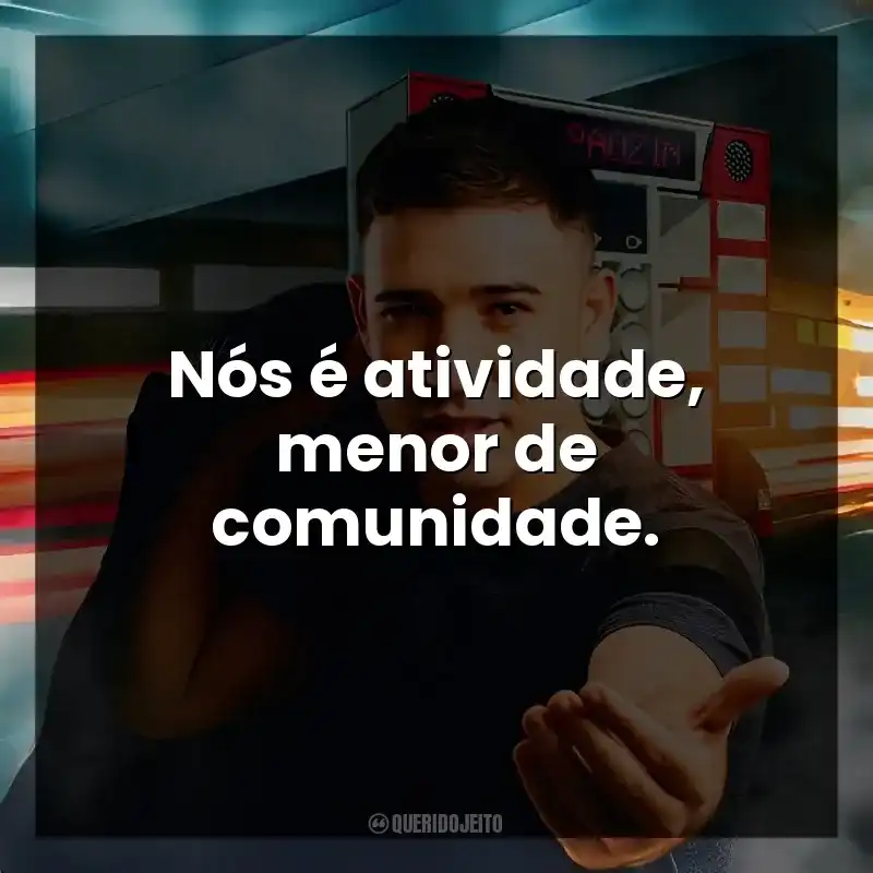 Nós é atividade, menor de comunidade.