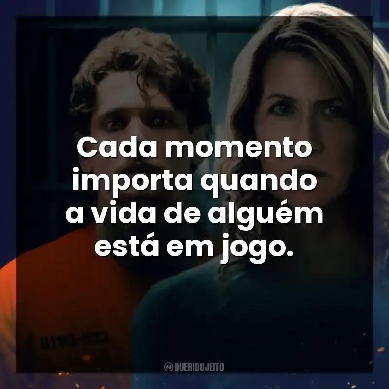 Cada momento importa quando a vida de alguém está em jogo. Justiça Em Chamas (Filme)