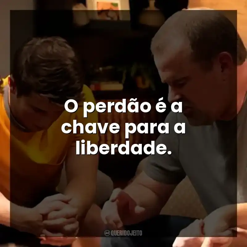 O perdão é a chave para a liberdade. Mais que Vencedores (Filme)