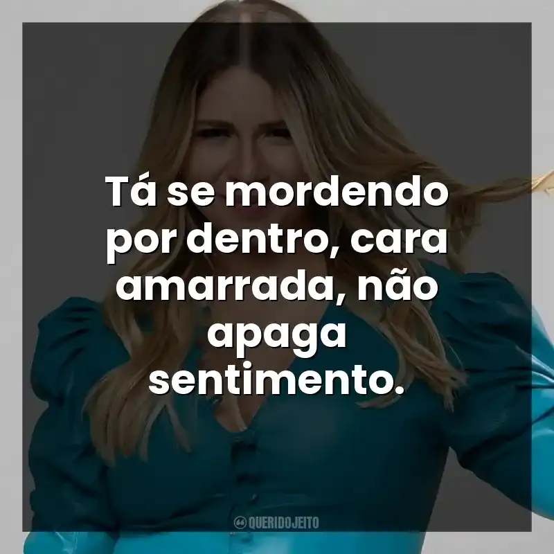 Tá se mordendo por dentro, cara amarrada, não apaga sentimento. Marília Mendonça