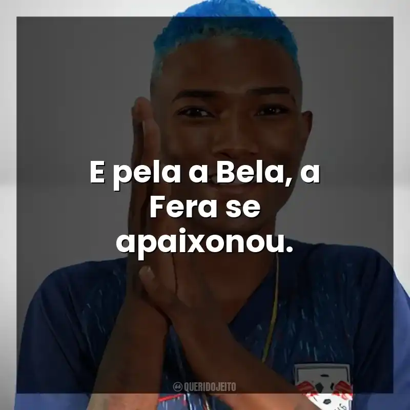 E pela a Bela, a Fera se apaixonou. MC Laranjinha