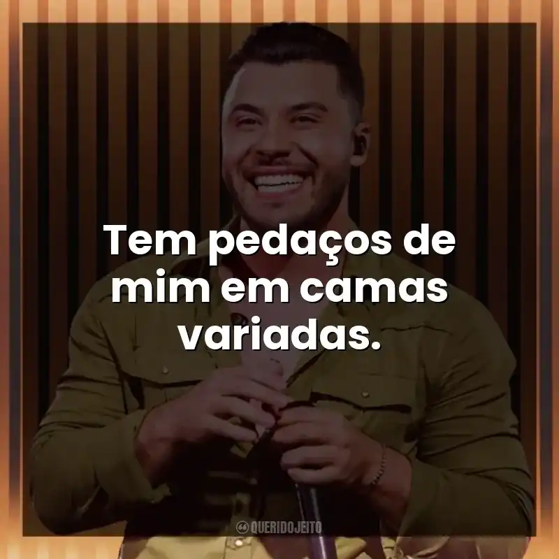 Tem pedaços de mim em camas variadas. Murilo Huff
