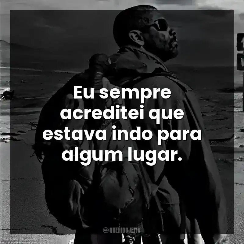 Eu sempre acreditei que estava indo para algum lugar. O Livro de Eli (Filme)