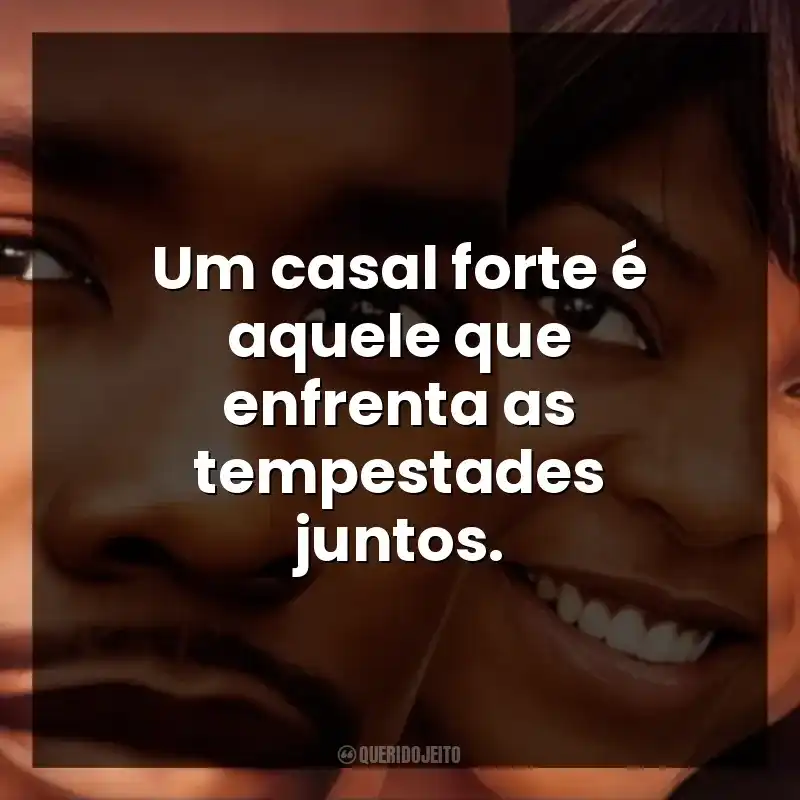 Um casal forte é aquele que enfrenta as tempestades juntos. Ponto de Decisão (Filme)