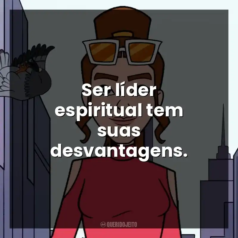 Ser líder espiritual tem suas desvantagens. Praise Petey (Série)