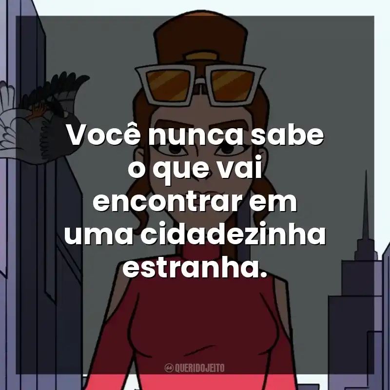 Você nunca sabe o que vai encontrar em uma cidadezinha estranha. Praise Petey (Série)