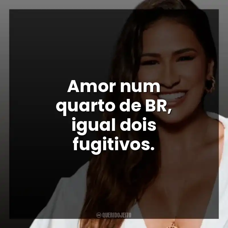 Amor num quarto de BR, igual dois fugitivos. Simone Mendes