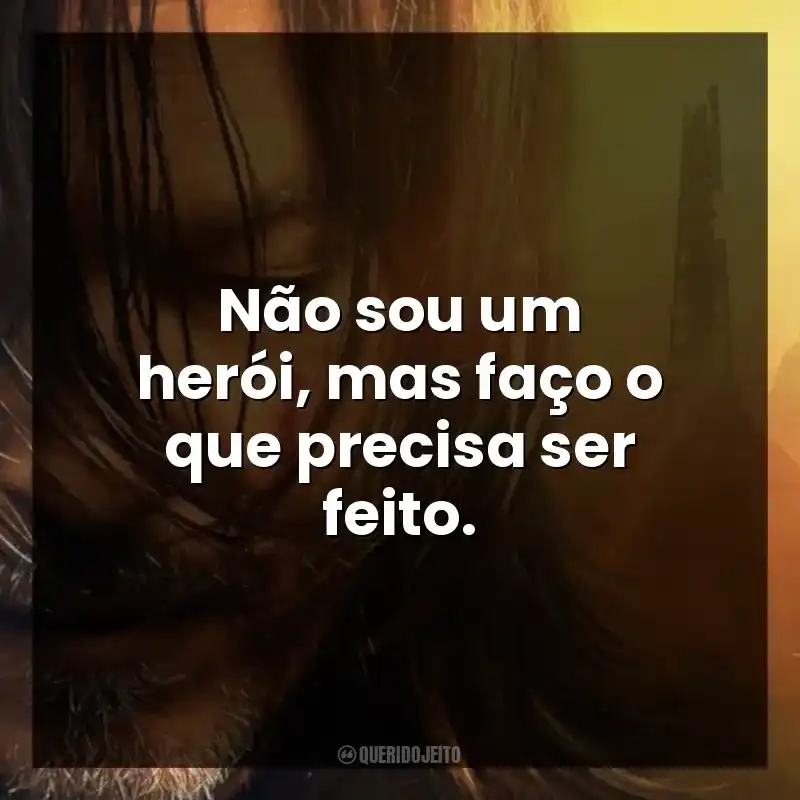 Frases da série The Walking Dead: Daryl Dixon: Não sou um herói, mas faço o que precisa ser feito.
