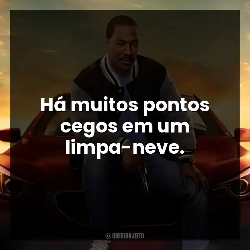 Há muitos pontos cegos em um limpa-neve.