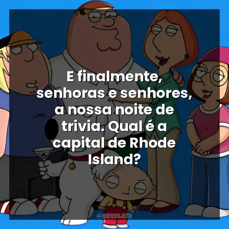 E finalmente, senhoras e senhores, a nossa noite de trivia. Qual é a capital de Rhode Island?