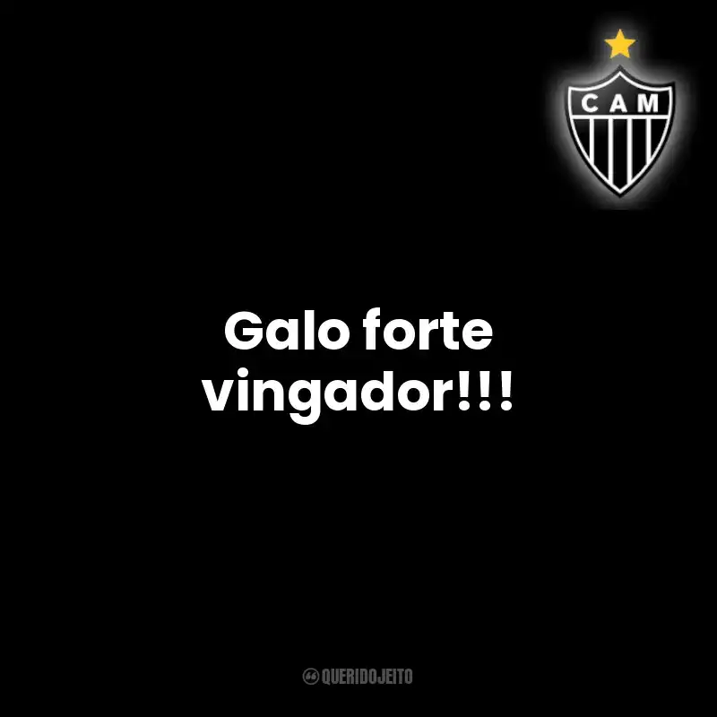 Galo forte vingador!!!