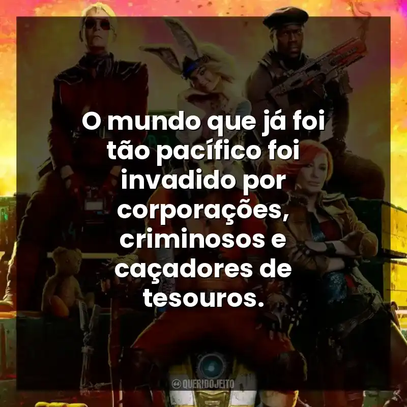 O mundo que já foi tão pacífico foi invadido por corporações, criminosos e caçadores de tesouros.