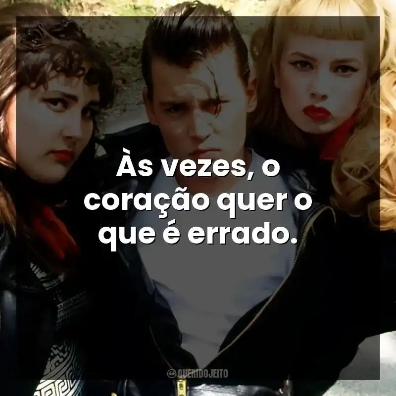 Às vezes, o coração quer o que é errado.