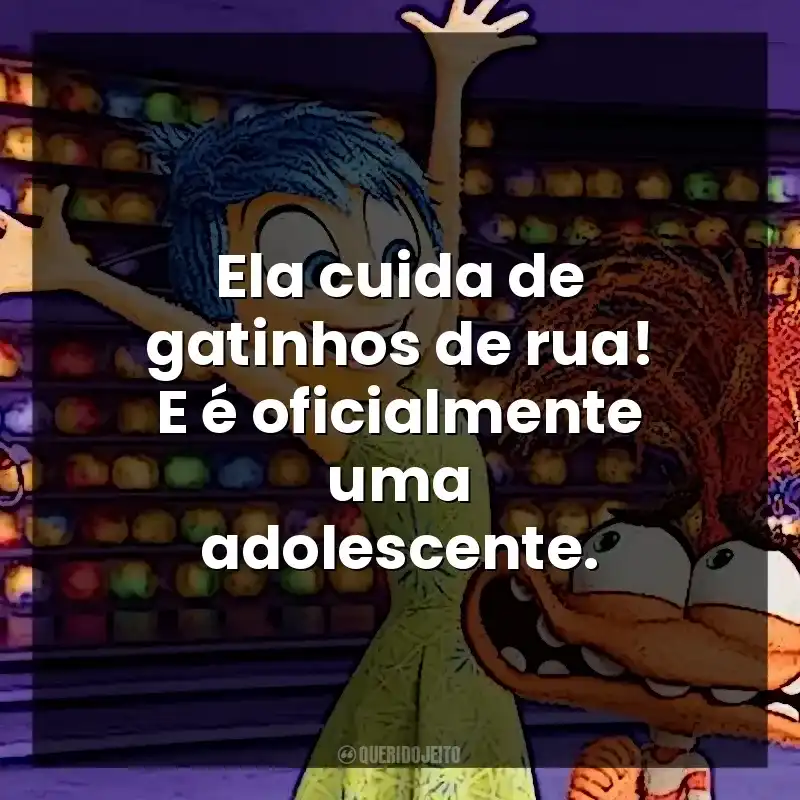Ela cuida de gatinhos de rua! E é oficialmente uma adolescente.