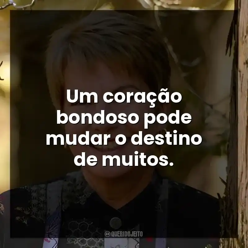 Frases de efeito de autora Emily Rodda: Um coração bondoso pode mudar o destino de muitos.