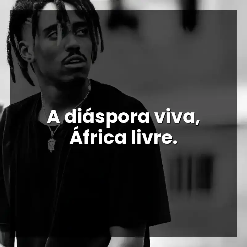 A diáspora viva, África livre. – Kayodê