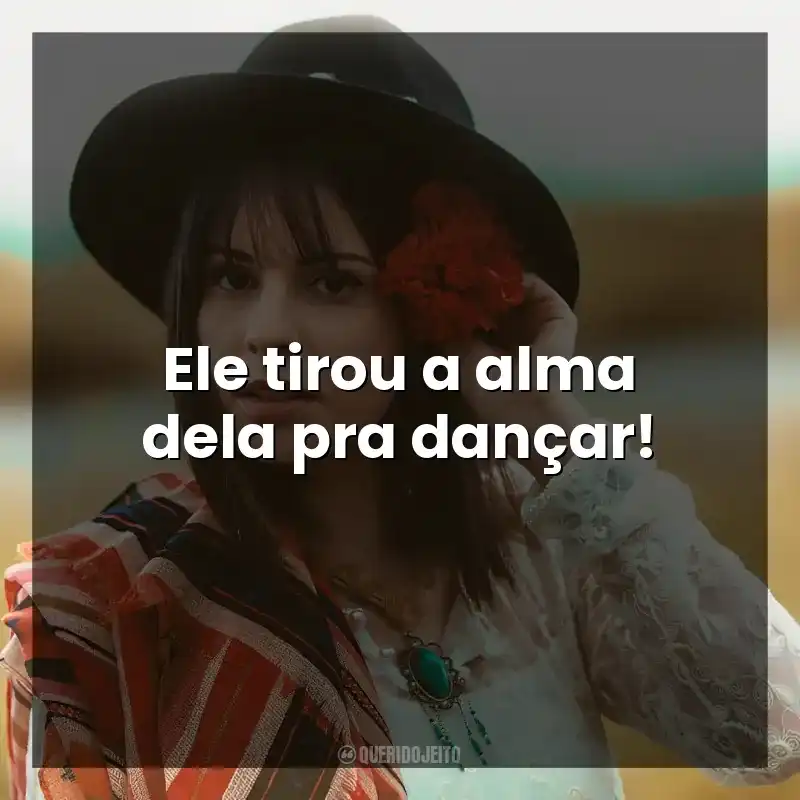 Ele tirou a alma dela pra dançar!