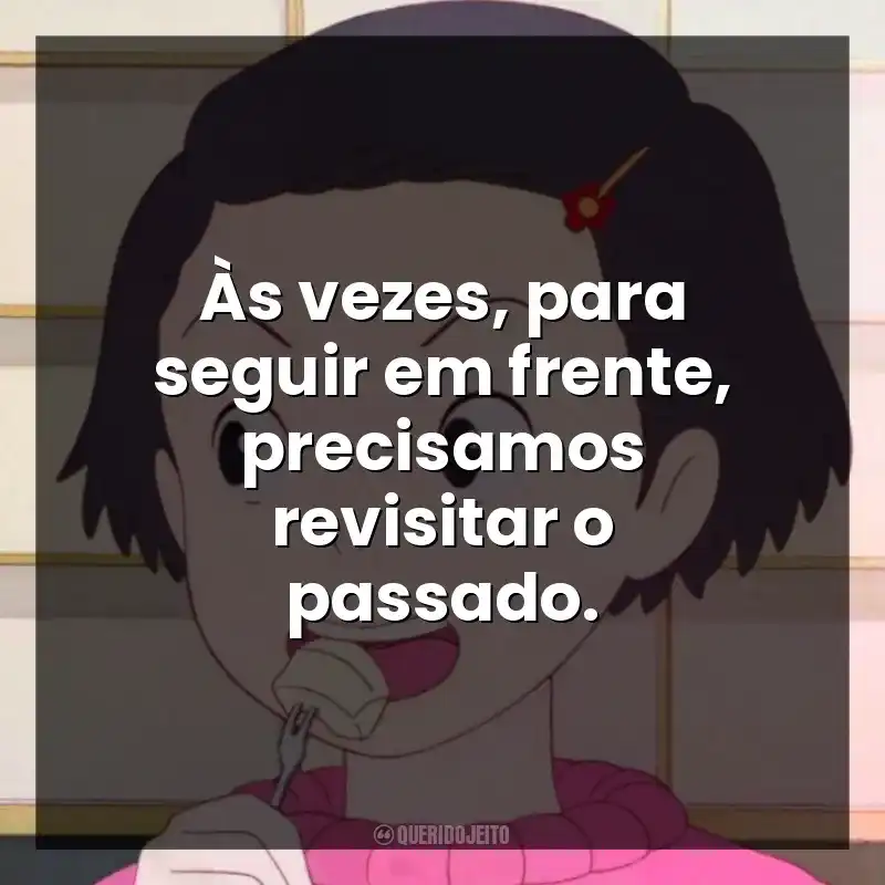 Às vezes, para seguir em frente, precisamos revisitar o passado.