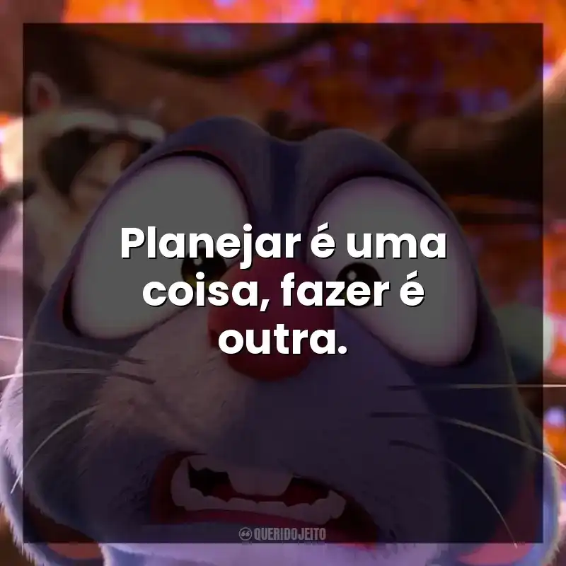 Planejar é uma coisa, fazer é outra.