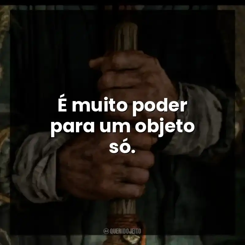 É muito poder para um objeto só.