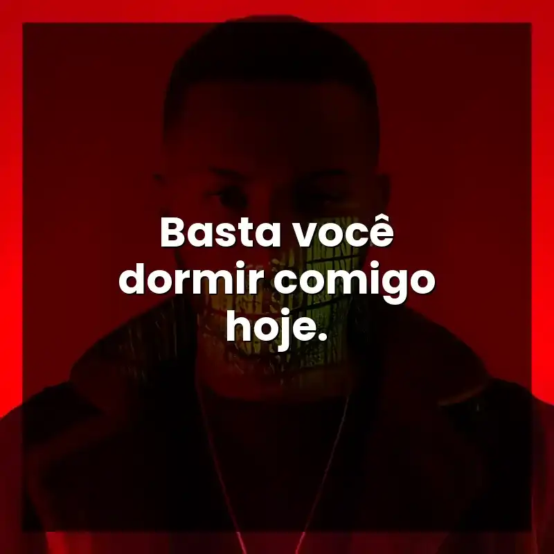 Basta você dormir comigo hoje. – Orochi