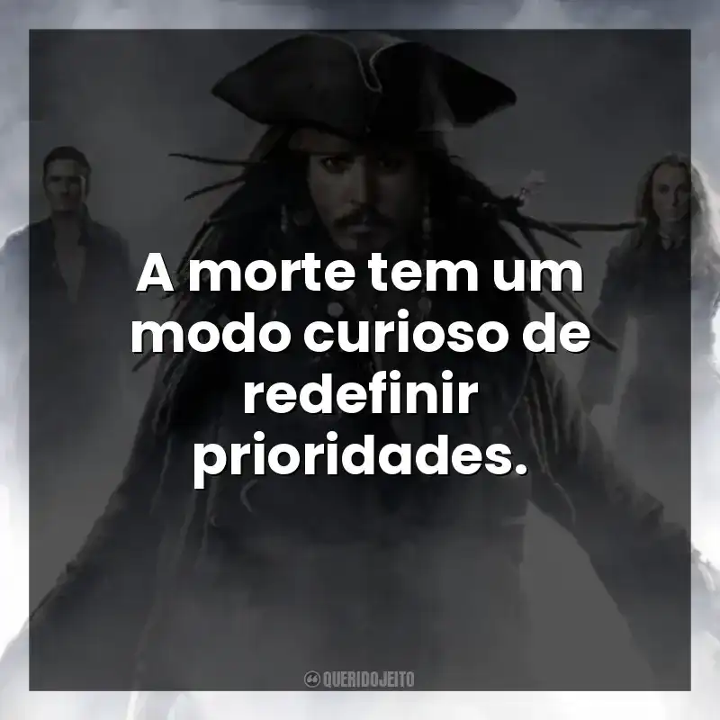 A morte tem um modo curioso de redefinir prioridades.
