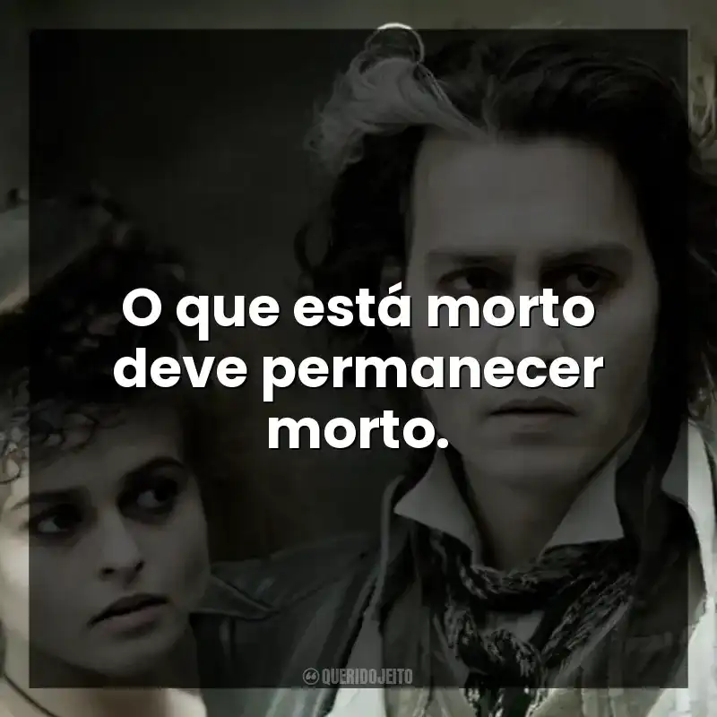 O que está morto deve permanecer morto.