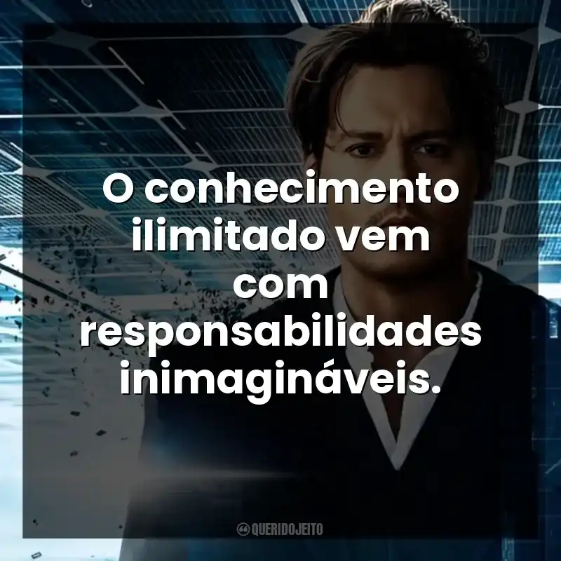 O conhecimento ilimitado vem com responsabilidades inimagináveis.