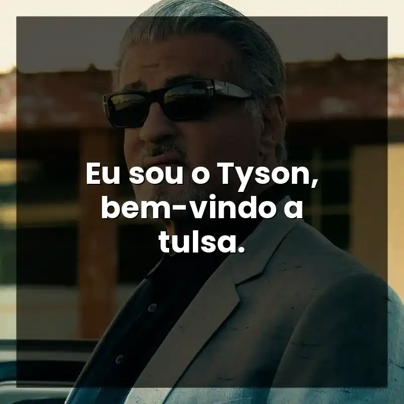 Eu sou o Tyson, bem-vindo a tulsa.