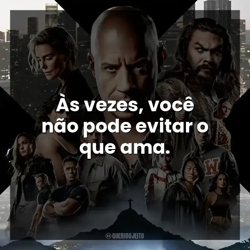 Às vezes, você não pode evitar o que ama.