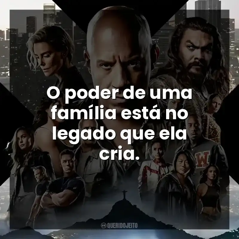 O poder de uma família está no legado que ela cria.