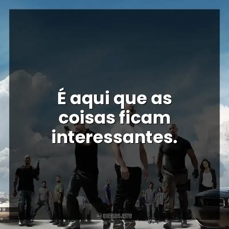 É aqui que as coisas ficam interessantes.