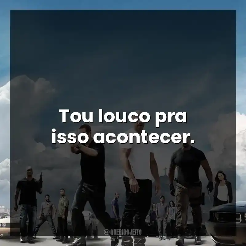 Tou louco pra isso acontecer.