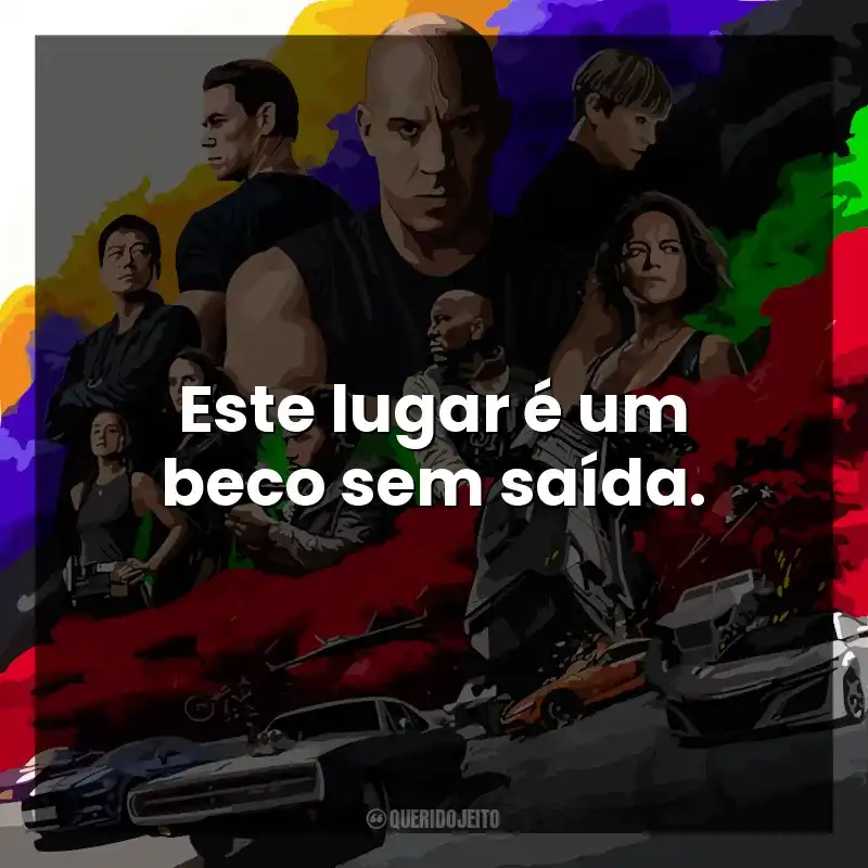 Este lugar é um beco sem saída.